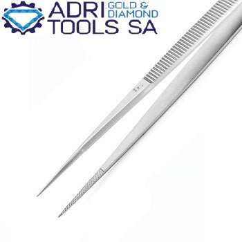 I.DAVID PRECISION DIAMOND/ GEMSTONE TWEEZERS - MEDIUM