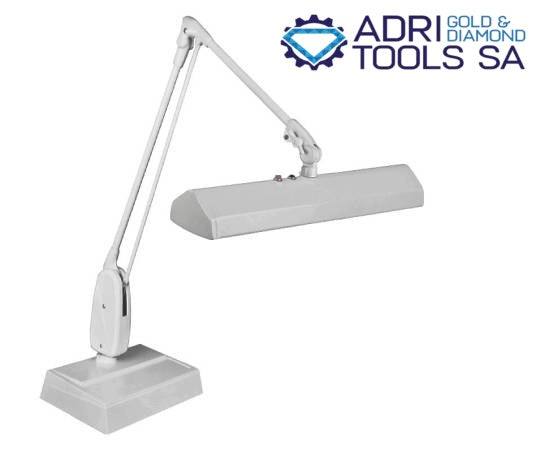 2 TUBE DIAMOND GRADING LAMP WITH BASE