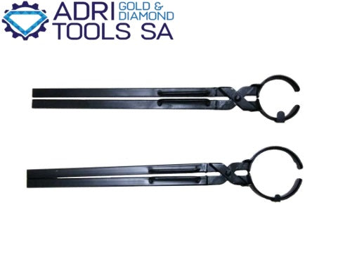 TONGS for salamander & induction furnace crucibles