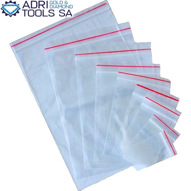 ZIP LOCK BAGS - 100 PACK