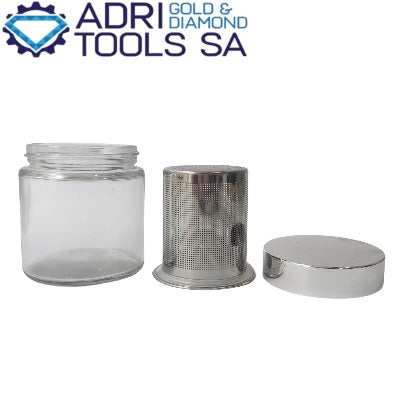 WASHING JAR FOR DIAMONDS & COLOUR GEMS