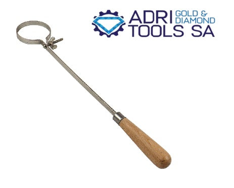 FLAT BOTTOM CRUCIBLE TONGS